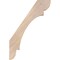 Ekena Millwork 3 1/2"W x 18"D x 26"H Olympic Smooth Knee Brace, Douglas Fir BRC04X18X26OLY00SDF - alternate 2